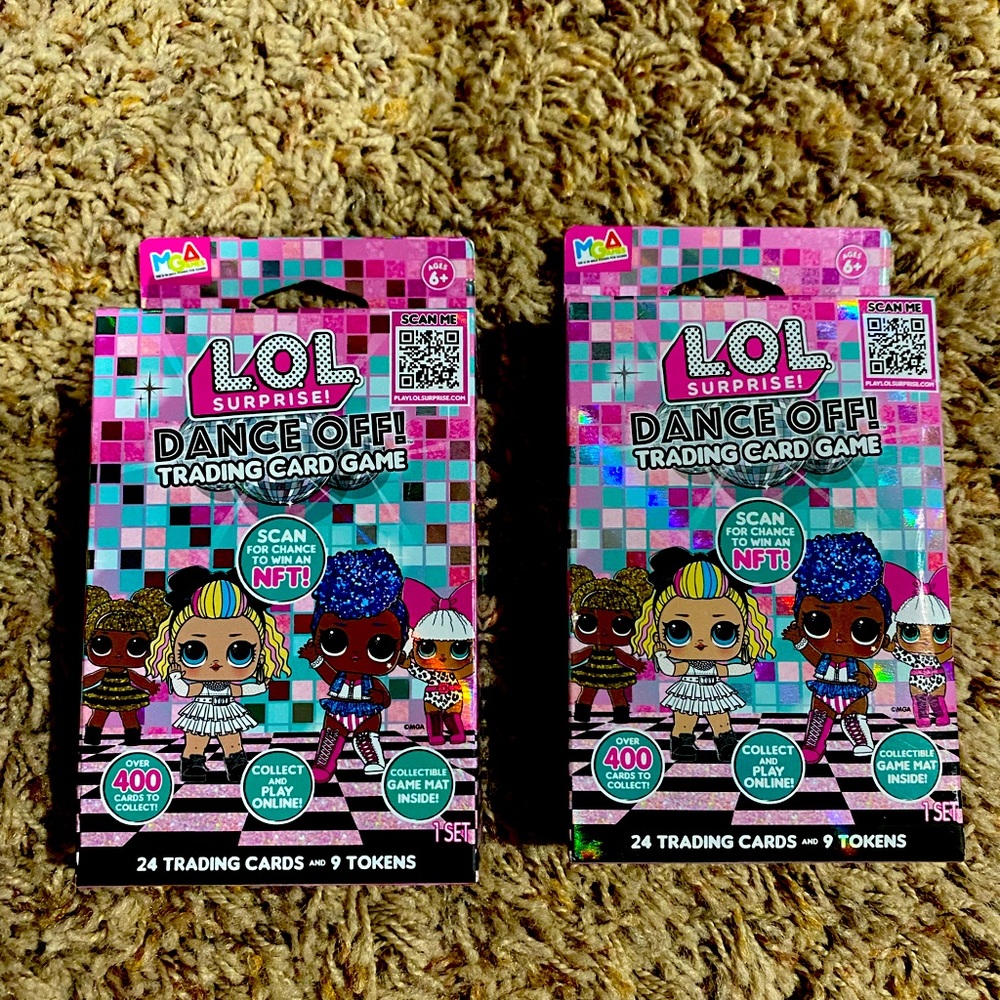 LOL surprise dance off card game